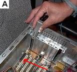 Computer Sound Card - Remove Slot Cover Computer Sound Card - Remove Slot Cover