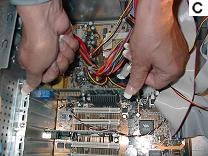 Computer Video Card - Insertion Computer Video Card - Insertion
